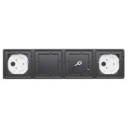 GIRA 5504902 AP-Gehäuse 4f System 106 Verkehrsweiß(отсутствует)