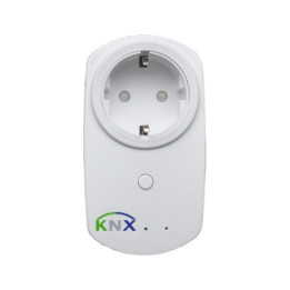 MDT RF-AZK1ST.01S KNX RF+ -pistoke 1-osainen, 16 A, 230 V AC aktiivitehomittauksella, Turvallinen