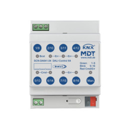 MDT SCN-DA641.04 DALI Control 64 Gateway, 4TE REG, KNX, MDT