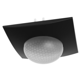 MDT SCN-P360D306.03 KNX Presence Detector 360° with 3 sensors, Black matt finish
