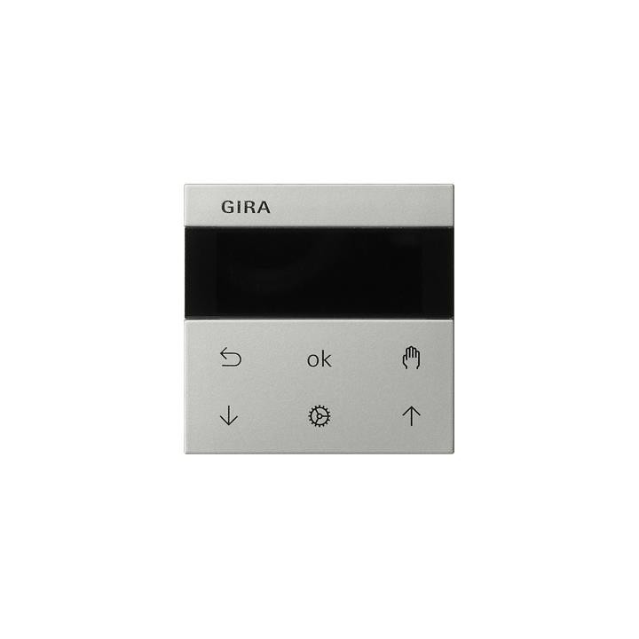 GIRA 5366600 S3000 Jalousie- + Schaltuhr Display System 55 Edelstahl(lack.)