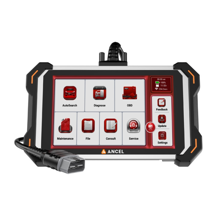 ANCEL DS600 BT OBD2 Diagnostic Scanner, 8-inch