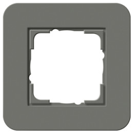 GIRA 0211423 Abdeckrahmen 1f Gira E3 Dklgrau/Anthrazit