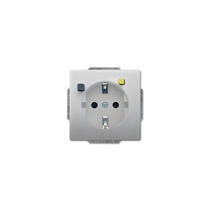 Busch-Jaeger 3120 EUCB-866 FI-SCHUKOMAT SCHUKO® Steckdosen-Einsatz mit Fehlerstrom-Schutzschalter