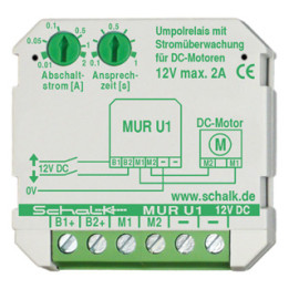 Schalk MURU12 Mootor-Umpolrelais 12V DC, 10mA - 2A