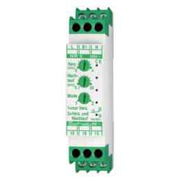 Schalk NR3009 Nachlaufrelais ja Einschaltverzögerung 230V AC, 1 Wechsler 10A pf