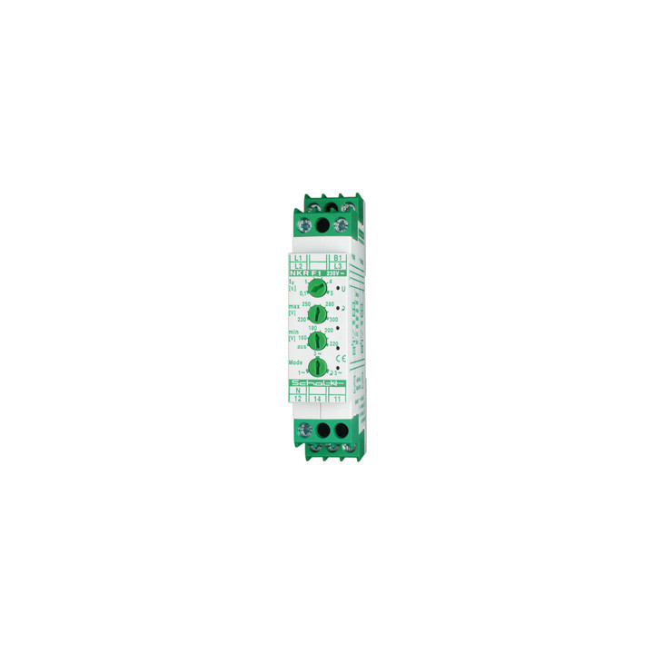 Schalk NKRF19 Netzüberwachungsrelais 3x230/400V AC f. Über-/Unterspannungs- u. Drehfeldüberw.