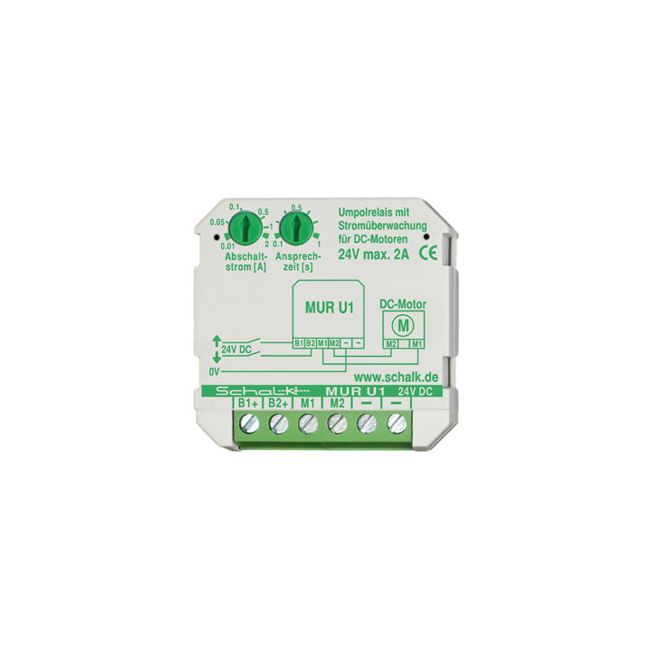Schalk MURU14 Motor-Umpolrelais 24V DC, 10mA - 2A
