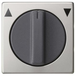 GIRA 0666600 Abdeckung Knebel Jaousie System 55 Edelstahl