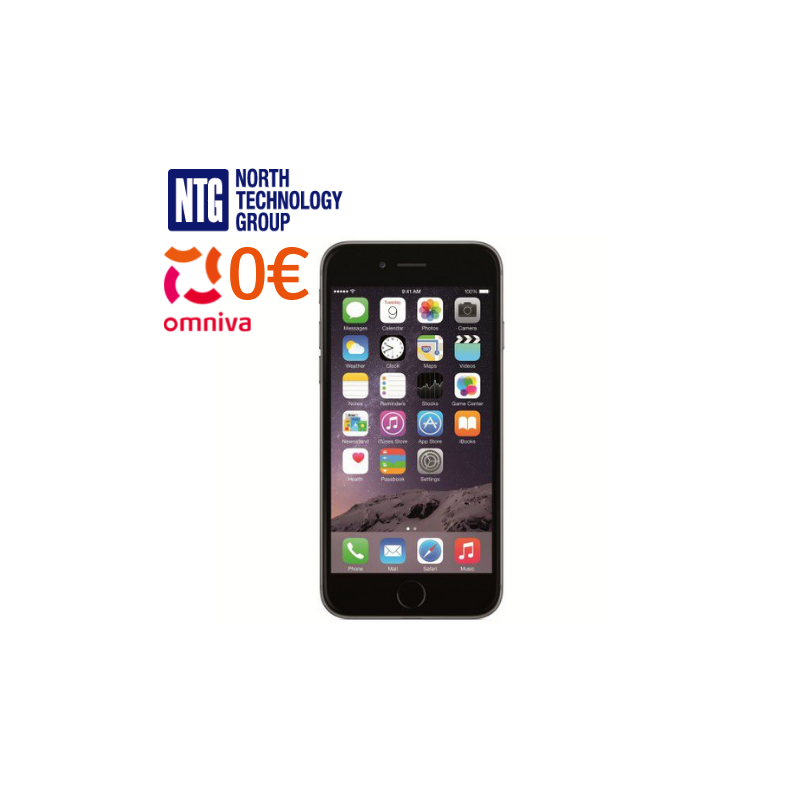 Apple iPhone 6 16GB Silver (lietots)