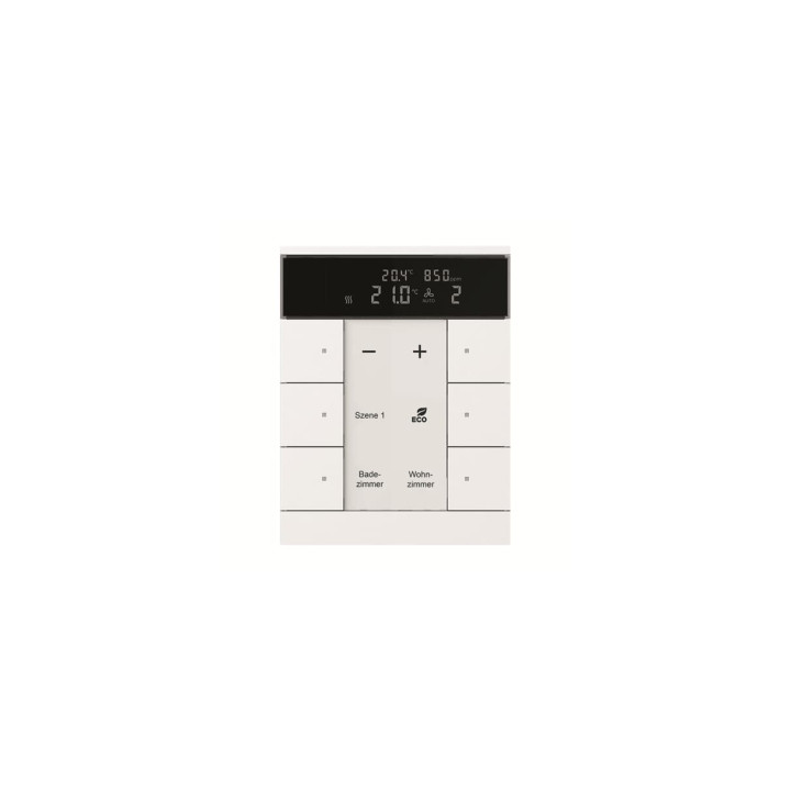 Busch-Jaeger SBC/U6.0.11-84 Регулятор температуры с датчиком CO2/Feuchte-Sensor и Bedienfunktion 6-fach Busch-Tenton®