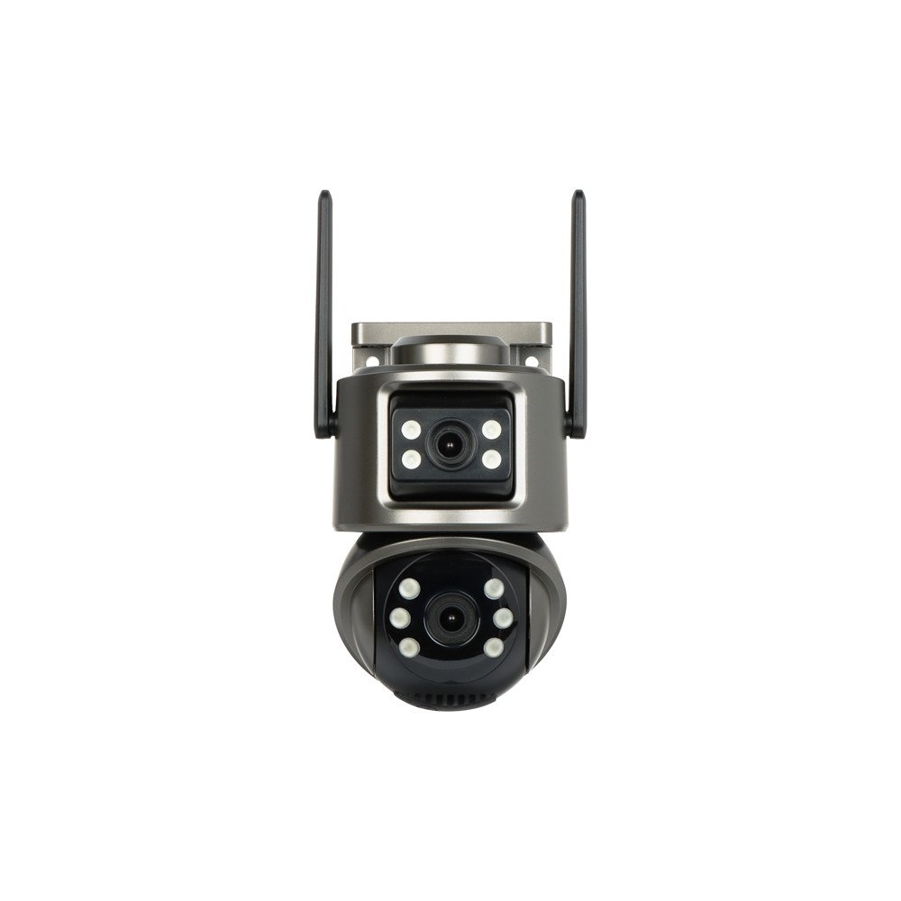 PTZ LAUKO IP KAMERA ICSEE-W62SD-2 Wi-Fi visu spalvu 2 x 3 Mpx 2 x 3,6 mm