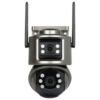 PTZ ARAS IP KAMERA ICSEE-W62SD-2 Wi-Fi pilnkrasu 2 x 3 Mpx 2 x 3,6 mm