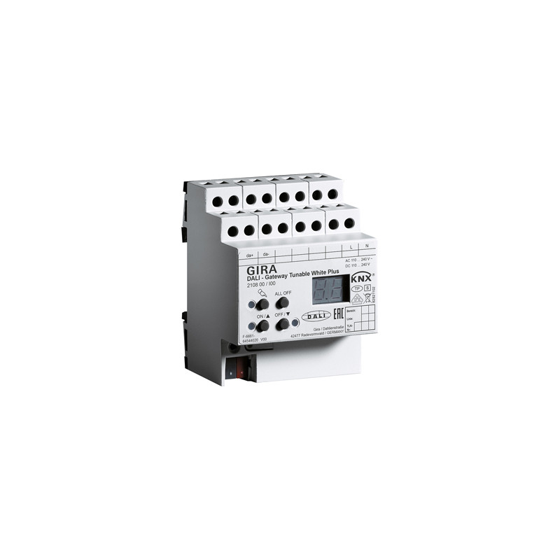 GIRA 210800 DALI-Gateway Tunable WH Plus