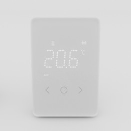 Moehlenhoff RLDS 61071-N6 Alpha Smartware Raumbediengerät LED-Matrix mit Feuchtesensor, weiss