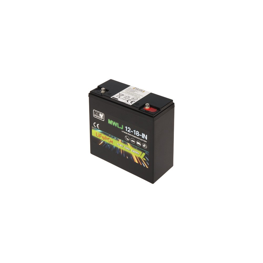 BATTERY 12.8V/18AH/LIFEPO4-MWLJ MW Power