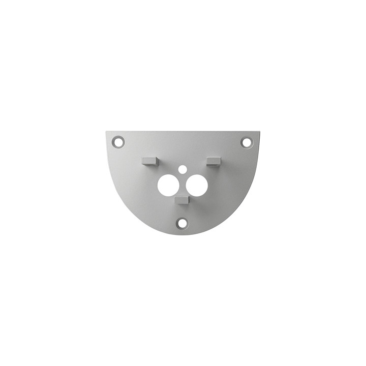 GIRA 814126 Standfuß E-Säule 1400 - 1600 mm Gira Energiesäule Farbe Alu