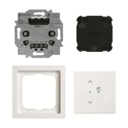 Busch-Jaeger 62731/UJ-84-WL Jalousie-Eins. flex, 1f Komplettset mit 2-fach Bedienelement,