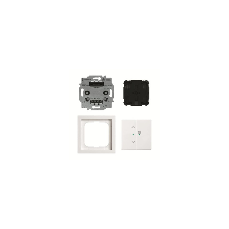 Busch-Jaeger 62731/UJ-84-WL Jalousie-Eins. flex, 1f Komplettset