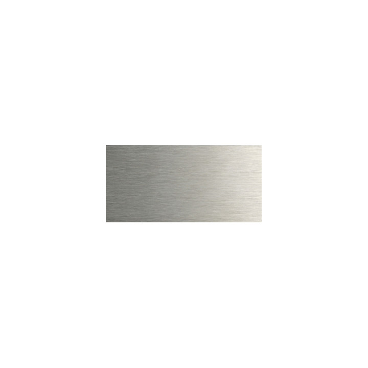 GIRA 5542920 Ruftastenabdeckung Ruftastenmodul 2f System 106 Edelstahl