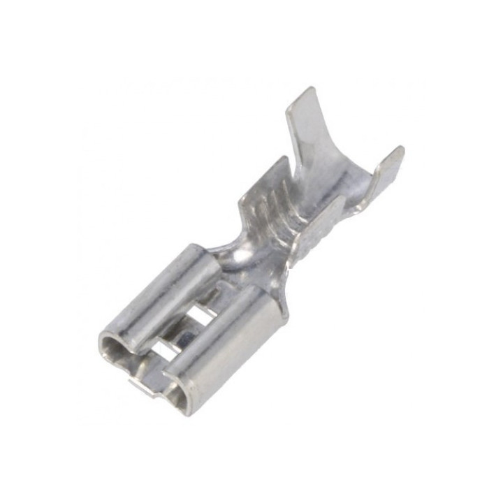 Vogt 3803.67 Flat Female Terminal 4.8mm T1 F1 Crimped Tinned Brass for 1.5-2.5mm2 Cable 1pcs
