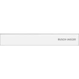 Busch-Jaeger 51381EP-W-03 Abschlussleiste Gr. 1/x