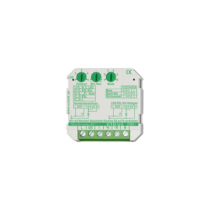 Schalk ETDU29 Universāls Tastdimmer 230V AC