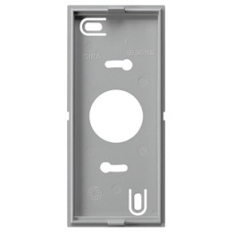 GIRA 850526 Монтажпл. Wohnungsstation AP + система гонга 55 Farbe Alu