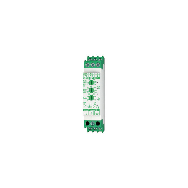 Schalk UMS5P9 AUF / ZU-Steuerung 230V AC, 2 Schließer pf 10A / 250V AC, NA / NZ 12-230V UC