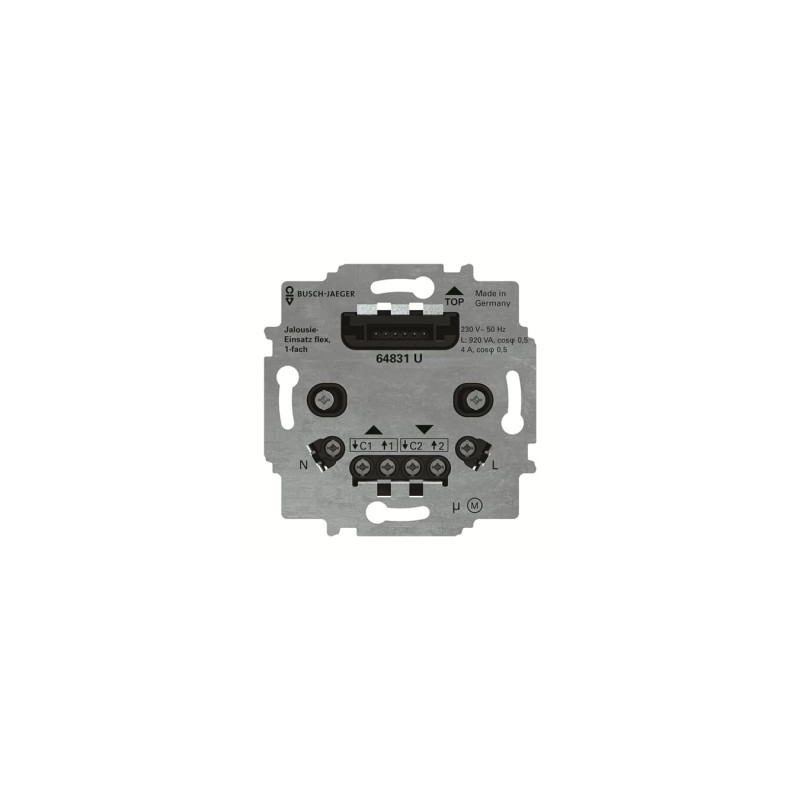 Busch-Jaeger 64831 U Jalousie-Einsatz flex, 1-fach