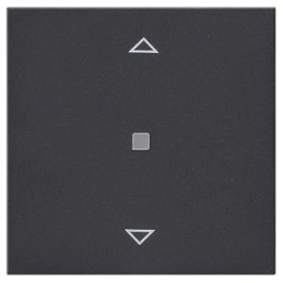 GIRA 822128 Abdeckung Gira eNet Funk Aufsatz Jalousie-ST System 55 Anthrazit
