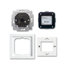 Busch-Jaeger 6411 UJ-84-101 Jalousie-Komfort-Timer, Komplettset