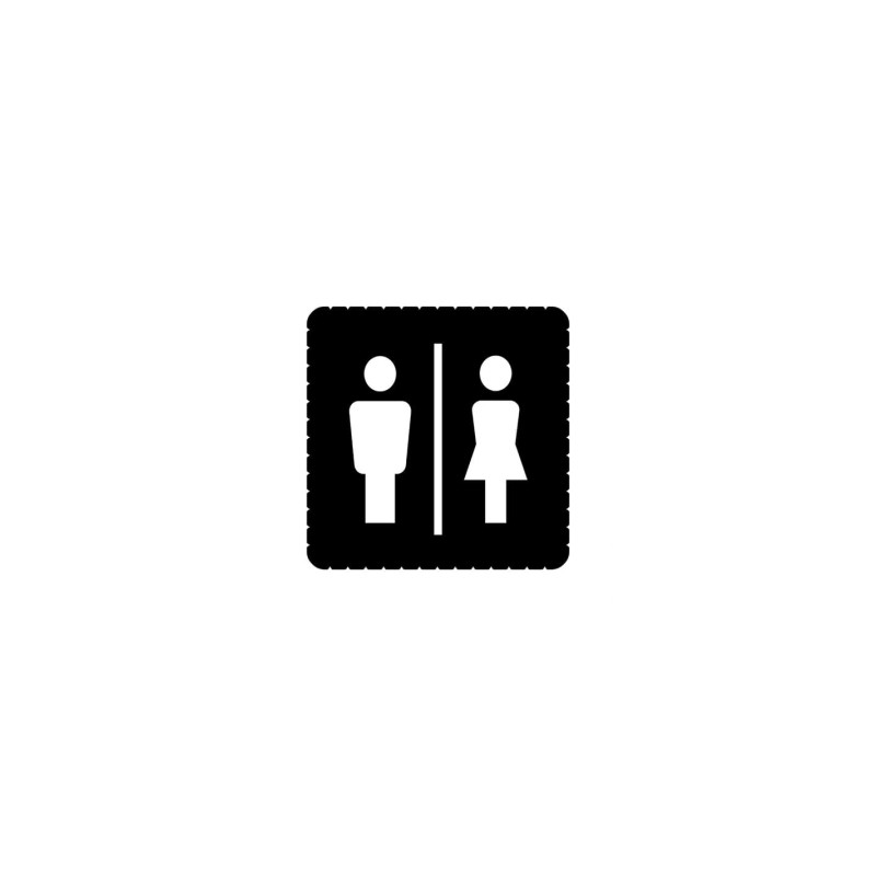 Busch-Jaeger 2145/41-19 Piktogramm WC Damen/Herren