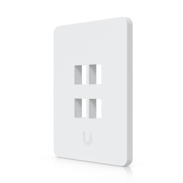 Ubiquiti UACC-WP-Keystone-V-4P – Zestaw czterech pionowych gniazd naściennych, 4x Keystone