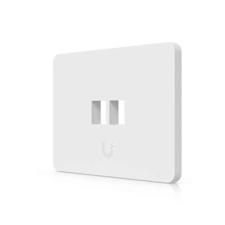 Ubiquiti UACC-WP-Keystone-H-2P – Zestaw czterech poziomych gniazd naściennych, 2x Keystone