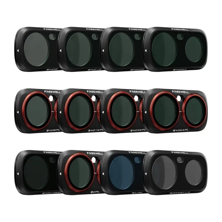 Freewell Insta360 Luna Ultra filtru komplekts (12 daļ.)