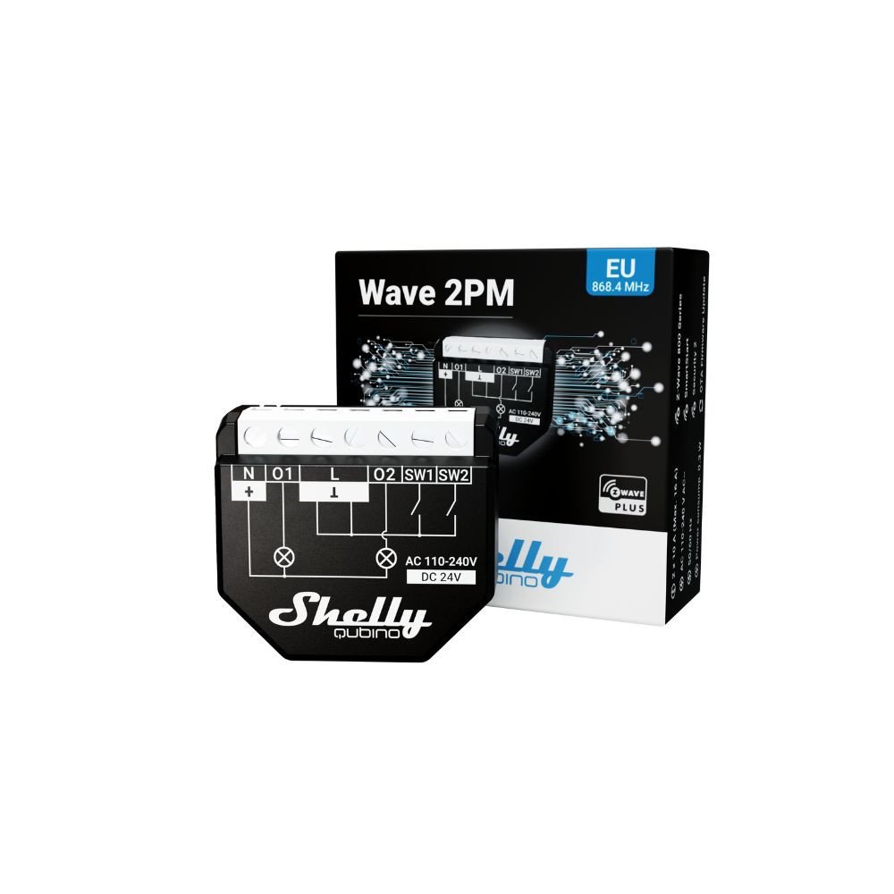 Shelly Qubino Wave 2PM 2- Z-Wave