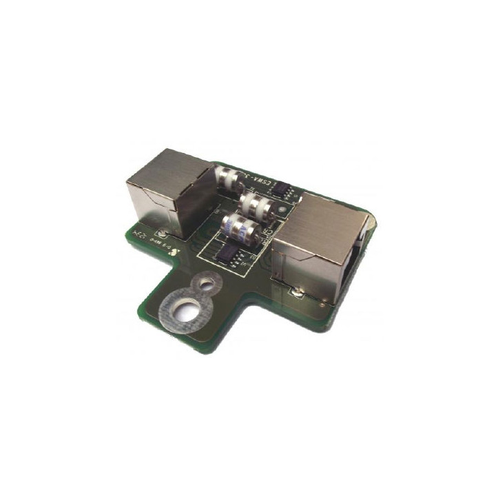 Ylijännitesuoja Gigabit- ja PoE+ Ethernet-verkoille. Kaikki Gigabit 4 -parit ovat suojattuja (TVS Array). IEEE 802.3 af /at (sii