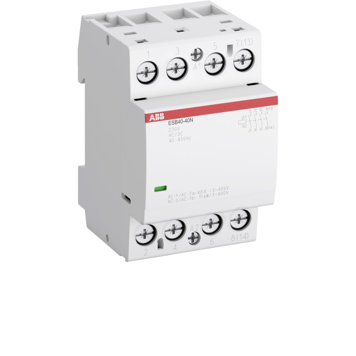 KONTAKTORS ESB40 40A 4NO 230V AC/DC