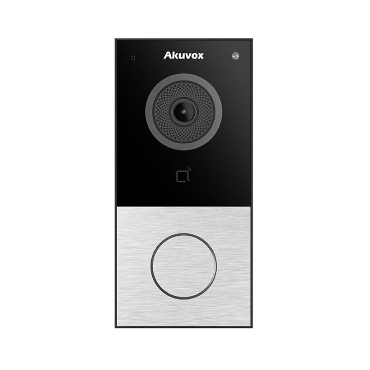 Домофон Akuvox E12S-2, уличный, накладной монтаж, двухпроводной