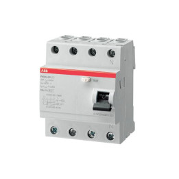 NOPLŪDSTRĀVAS AUTOMĀTSLĒDZIS FH204 4P 40A 30mA AC