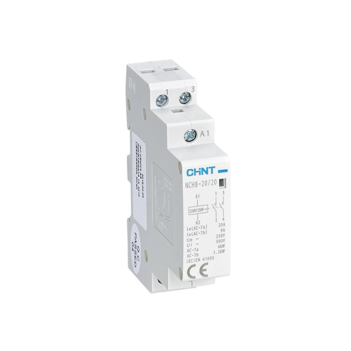 CHINT NCH8-20-20-24 Modular Contactor 20A 2NO 24VAC