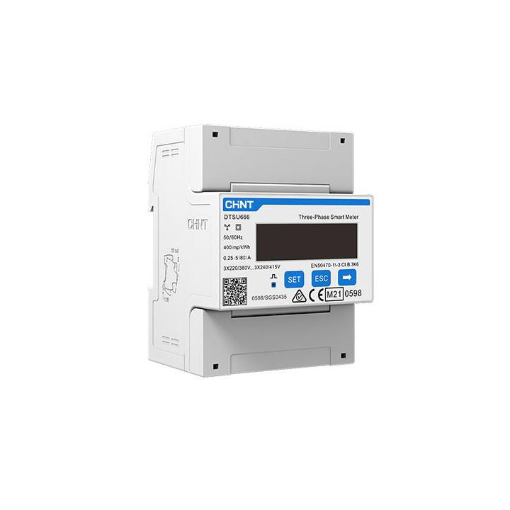 SKAITĪTĀJS KWH 3F+N DTSU666 80A MODBUS MID