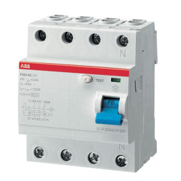 NOPLŪDSTRĀVAS AUTOMĀTSLĒDZIS F204 4P 40A 30mA A