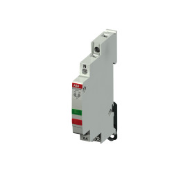 INDIKĀCIJAS LAMPA E219-2CD ZAĻŠ-SARKANS 2LED 230V AC