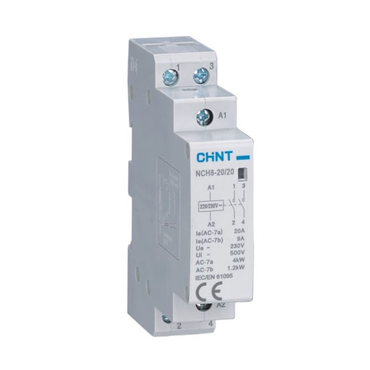 KONTAKTORS MODULĀRAIS 2NO 20A 230VAC