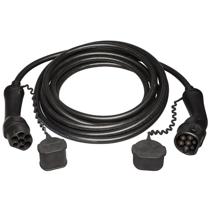 AUTO UZLĀDES KABELIS TERRA AC T2-T2 7m 3P32A