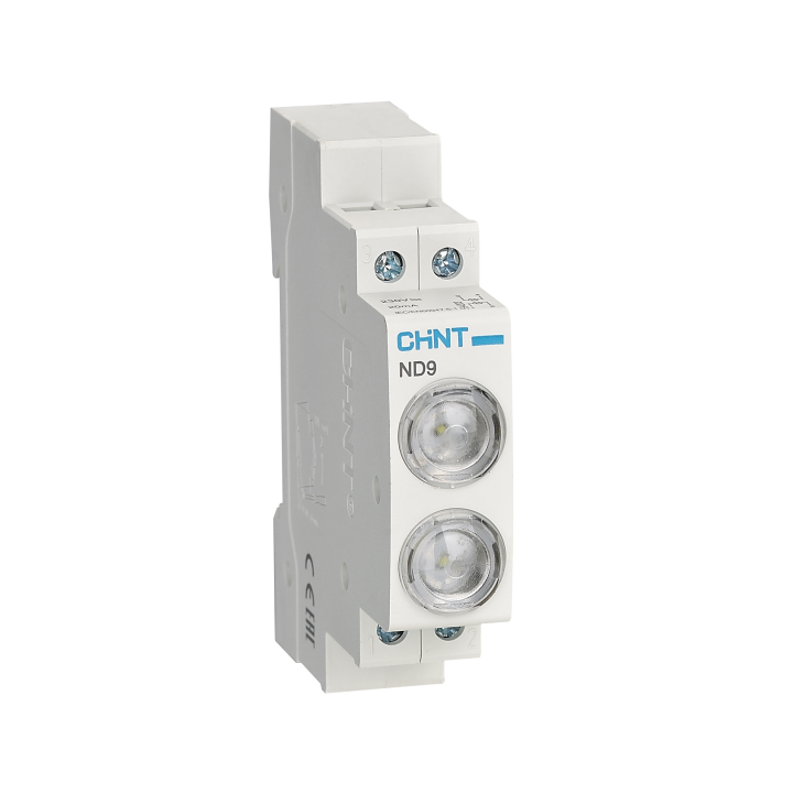 LED INDIKATORS DIN LED ND9 230V BALTS/BALTS