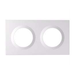 Sonoff EF2G 2-Gang Wall Switch Frame for ERBS / E1GS / E1GSL, White