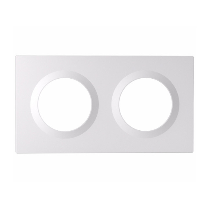 Sonoff EF2G 2-Gang Wall Switch Frame for ERBS / E1GS / E1GSL, White